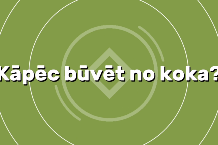 Kāpēc būvēt no koka?